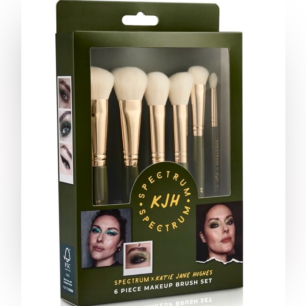 Spectrum x Katie Jane Hughes Makeup Brush Set